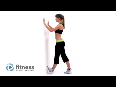 Standing Wall Calf Stretch