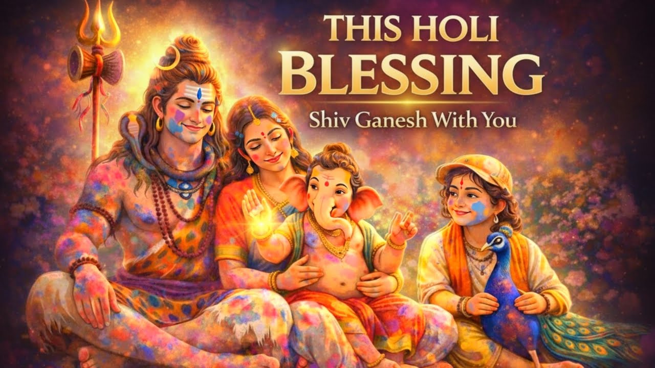 Holi Blessing Alert 🚨 Shiv Parivar Is Removing Family Problems Today!