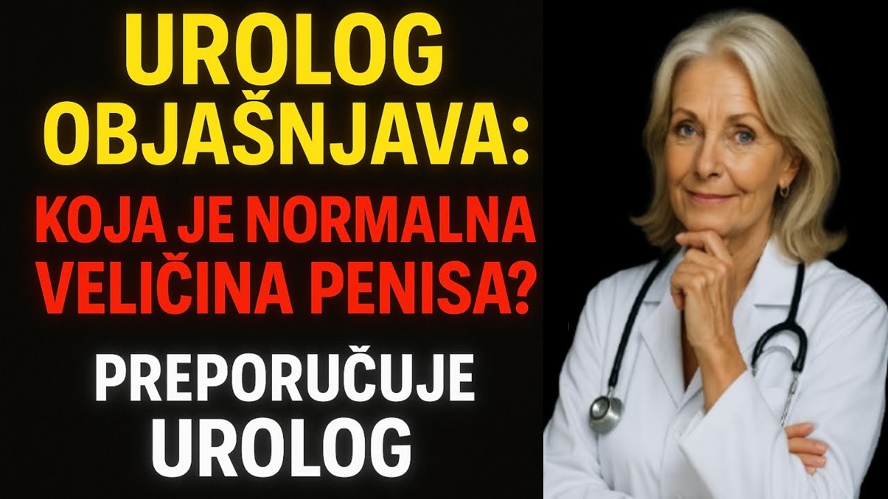 UROLOG OBJASNJAVA: Koja je normalna veličina penisa?