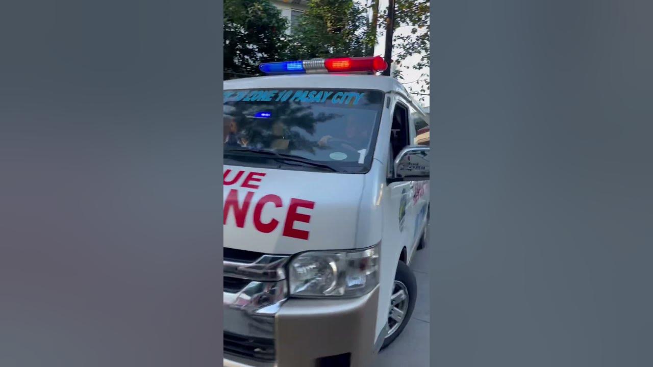 76 Ambulance 1 - Responding to a 10-52 at Madrigal, Roxas Blvd, Service Road, Pasay City.