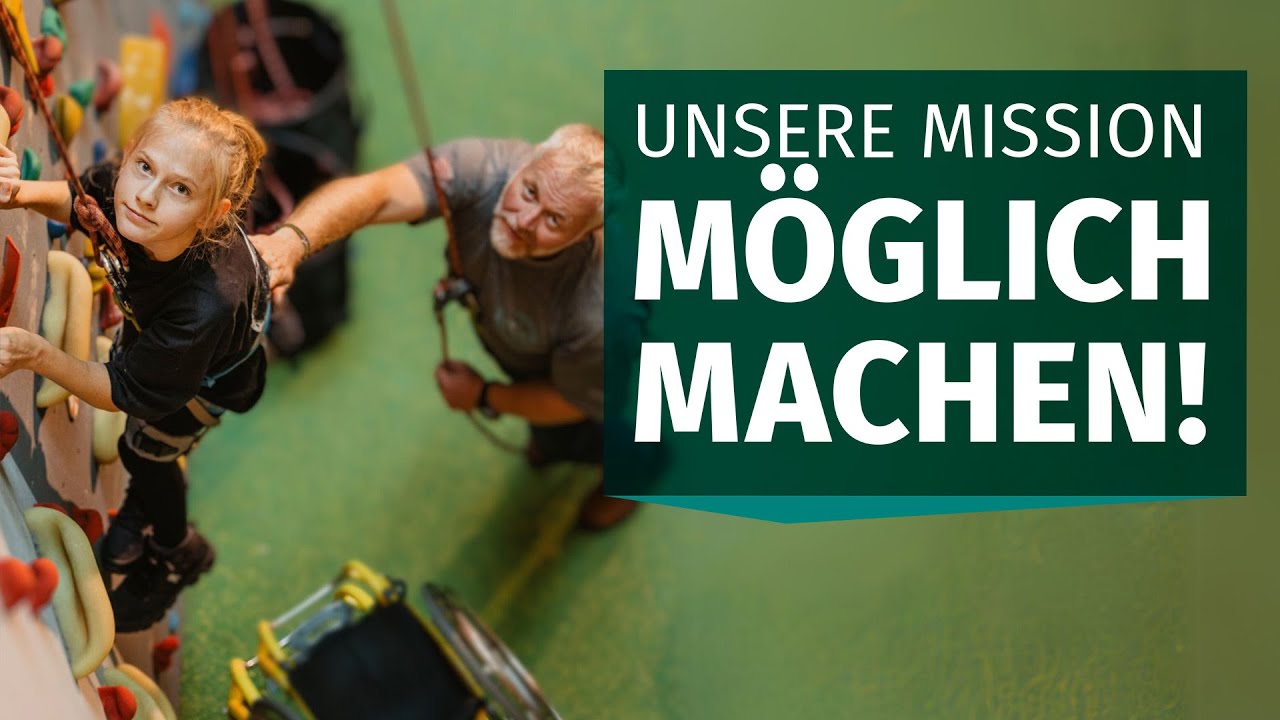 Trotz Behinderung: Charlotte klettert über sich hinaus