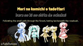 [Karaoke] "Alice Human Sacrifice(Japanese/English)" by Vocaloids