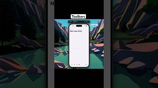 Customizing Toolbars with Transitions & Animations using SwiftUI | #apple #animation #ios