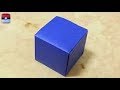 557  색종이 한장으로 만드는 (큐브) 종이접기  색종이접기  Origami  摺紙 折纸 оригами 折り紙  اوريغامي