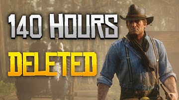 I ACCIDENTALLY DELETED MY MAIN SAVE| RDR2