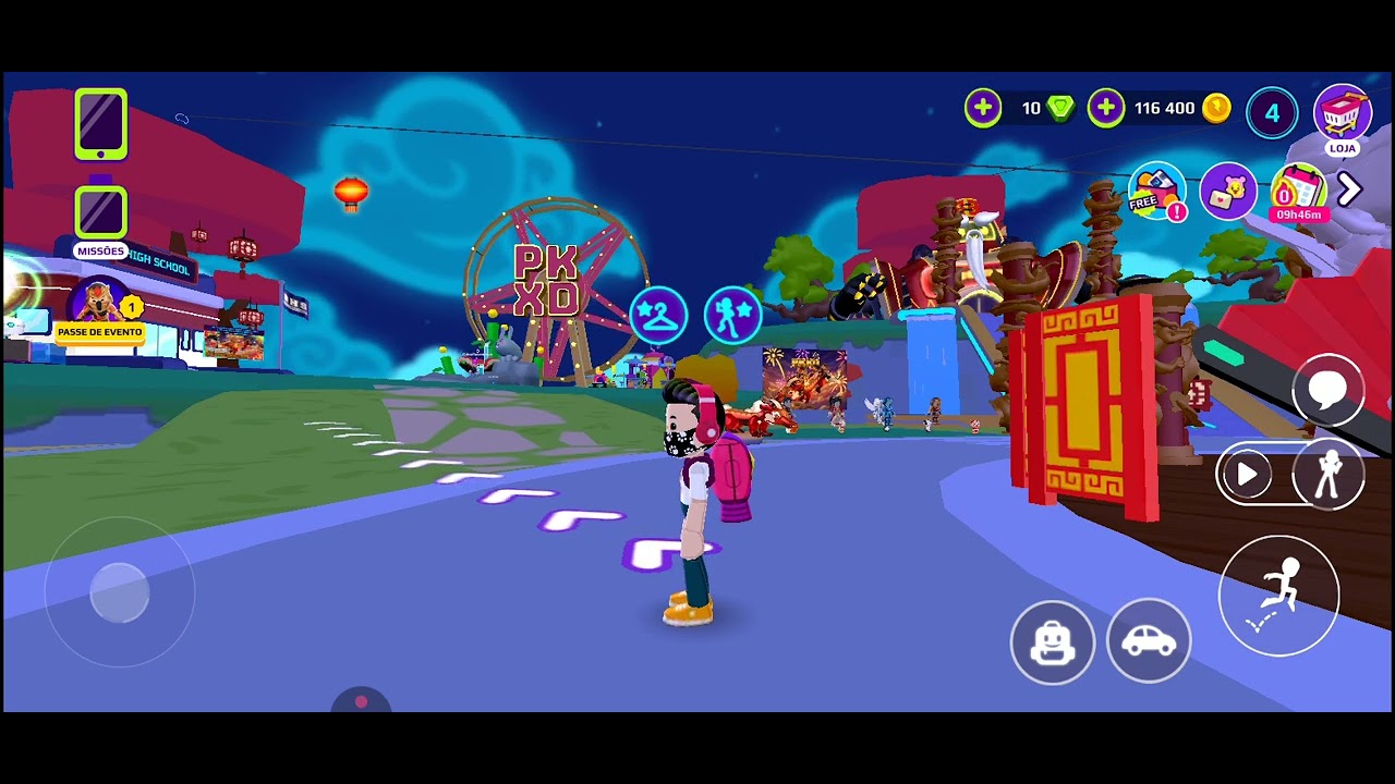 Eu estou jogando PK XD 