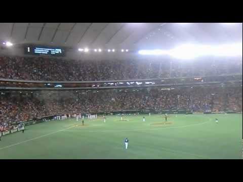 2012.10.7（公式最終戦）矢野応援歌＋サヨナラホームラン