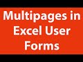 Multipages in Excel User Forms