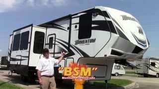 New 2016 Grand Design Momentum 328M Fifth Wheel Toy Hauler Rv Holiday World Of Houston Las Cruces