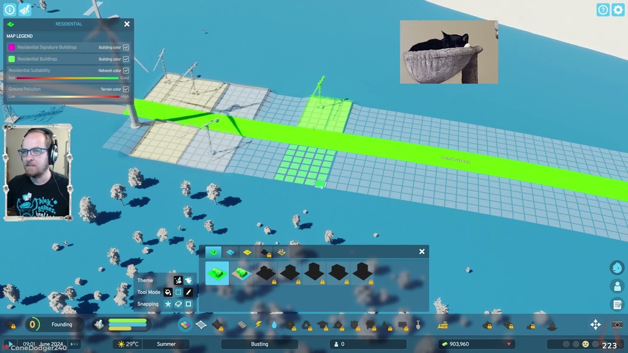 What if no intersections? The continuous road city. (Stream Highlight)