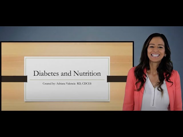 What to Eat? Diabetes and Nutrition