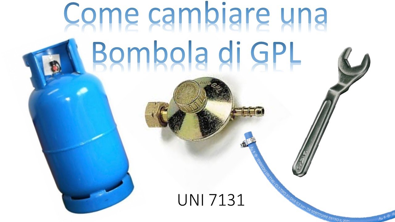 Come Cambiare una bombola del gas 