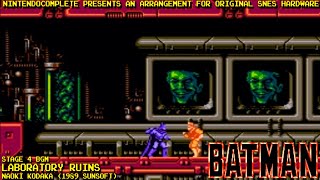 Laboratory Ruins Batman, Nes Snes Arrangement - Nintendocomplete