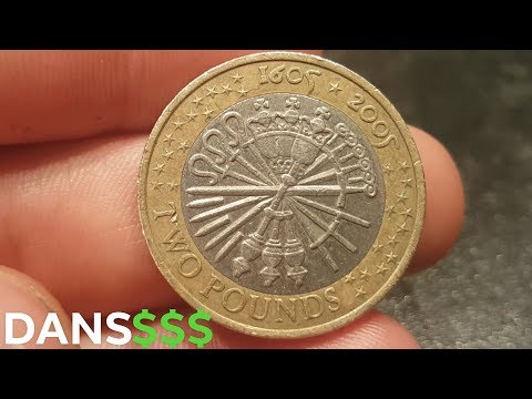 2005 Two Pounds Coin Guy Fawkes GUNPOWDER PLOT
