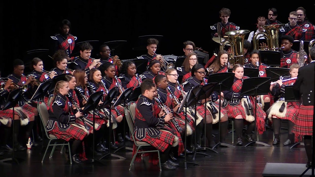 Scotland HS Symphonic Band - The Trombone King - arr. Paynter