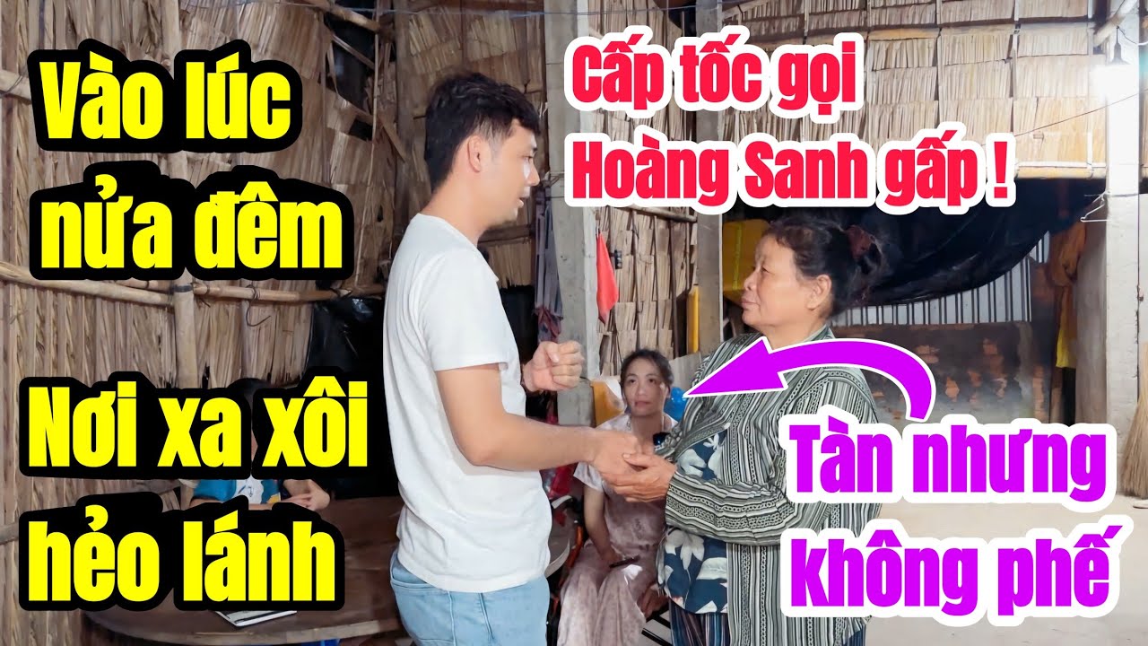 Gấp rút đến tìm hiểu gấp hoàn cảnh LÚC NỬA ĐÊM chỉ vì những điều CẦN THIẾT này