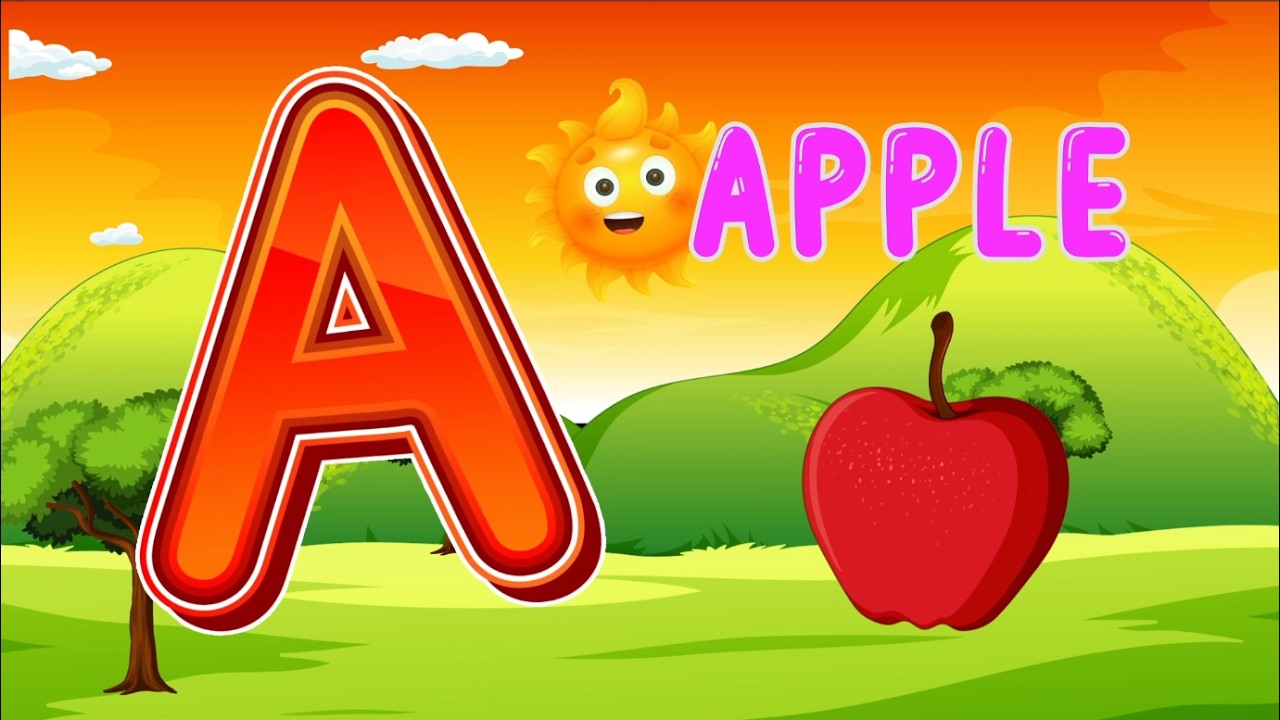 Abc Song For Kids | A Is For Apple B Is For Ball | ALPHABET - YouTube