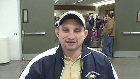 Trent Kroll wraps wrestling day one