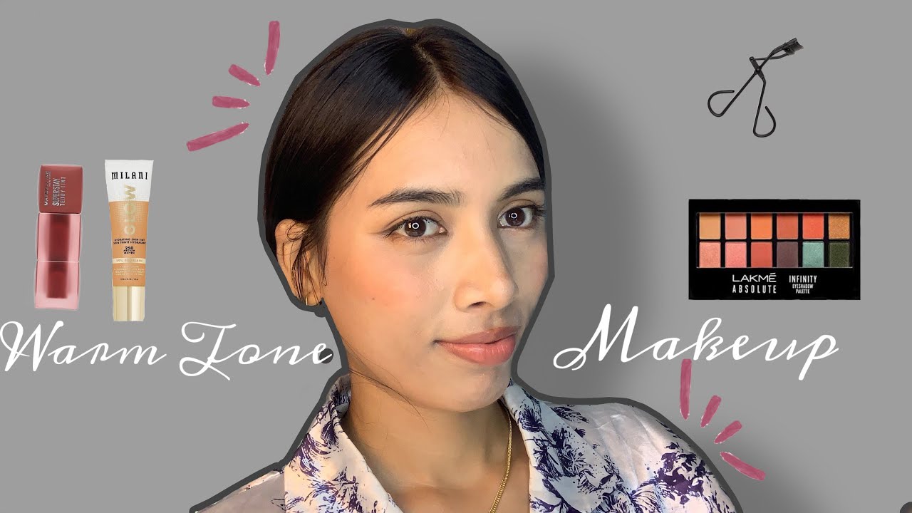 Natural Warm Tone Makeup/ Douyin Nose Contour Hack/ Makeup Tutorial / GRWM 