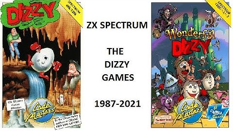 ZX SPECTRUM: The DIZZY history 1987-2021 + ALL 30 Official & Fan Made Games (with English Language)
