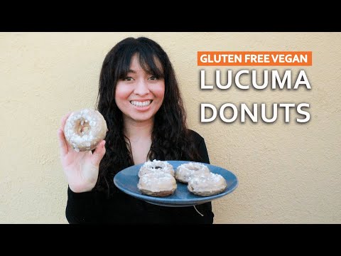 Lucuma Gluten Free Vegan Donuts | Healthy & Easy Recipe
