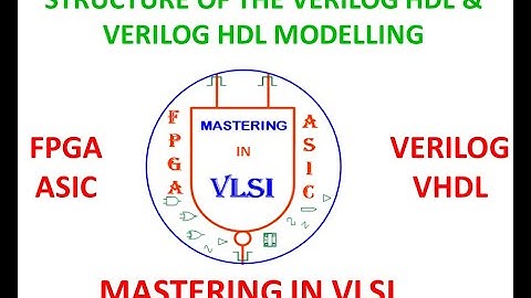 Introduction to VLSI, Basic Design Flow,Languages, Structure of the Verilog HDL &  Modelling