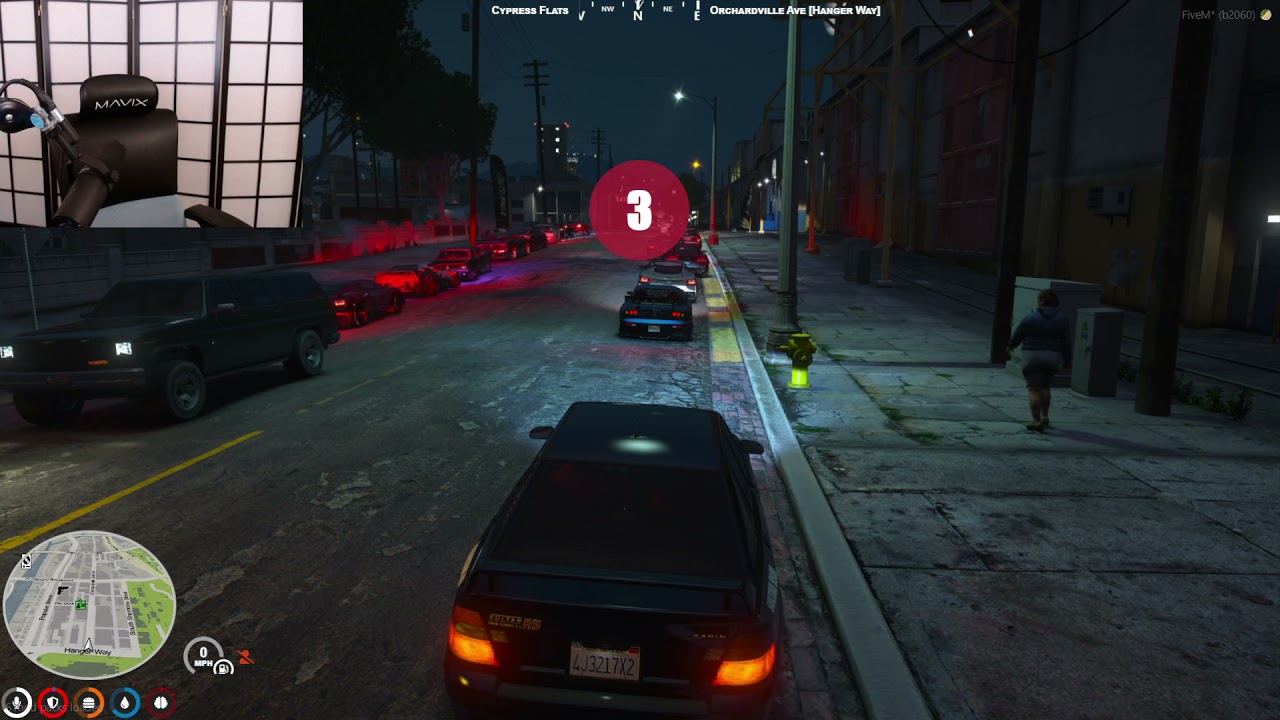 Sykkuno Goes AFK Right Before Race (Unfortunate Timing) [NoPixel GTA RP] (CLIP)