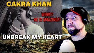 CAKRA KHAN - Unbreak My Heart | Reaction - Epic!!