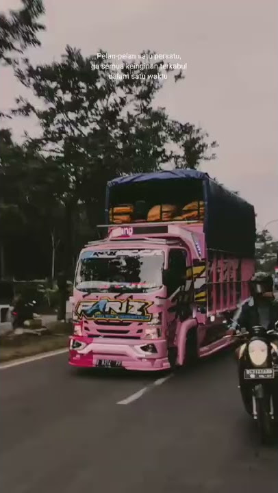 ⚫STORY WA TRUK REBECCA FARIZ PINK || TRUK MBOIS #shorts #quotes