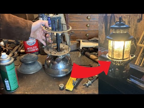 Fixing a 100 Year Old Lantern with Mica Globe