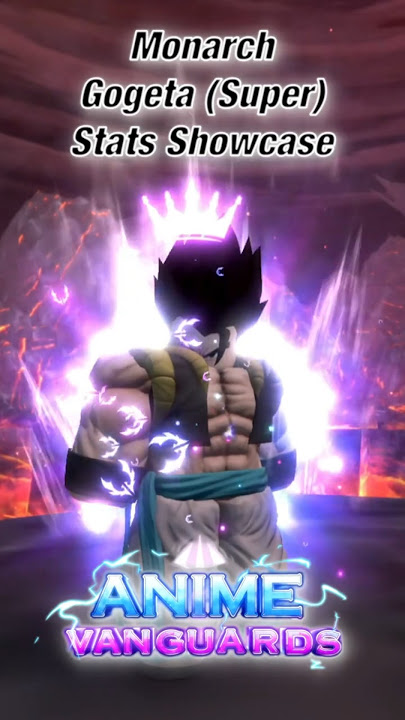 Monarch Gogeta (Super) Stats Showcase | Roblox | Anime Vanguards #roblox #animevanguards #showcase