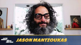 Jason Mantzoukas Bought a Special Mask to Accommodate His Beard