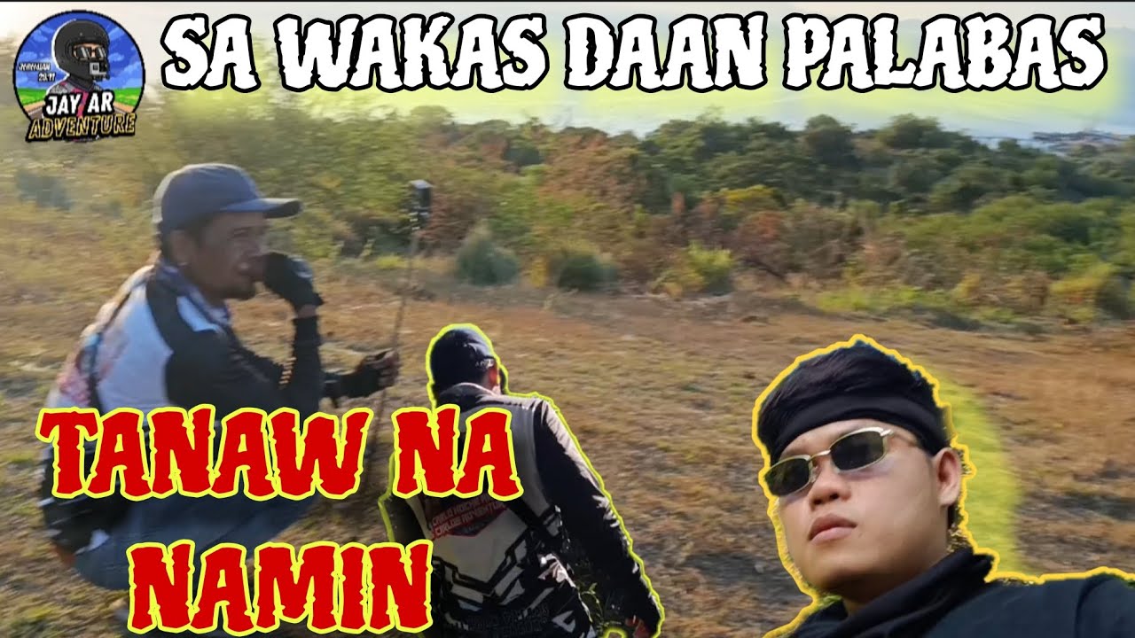 SA WAKAS NAKABABA DIN NG LIGTAS @carlosadventuretv2812 #CarloNocheArevalo #JayArBecera #MTPinagpala