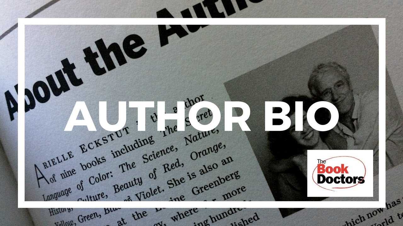 How to Write an Author Bio