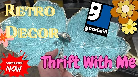 Jackpot Scores at Two Goodwill Stores Thrift with ME  Amazing RETRO  Pottery Knickknacks and MORE