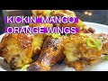 Air Fryer - Chicken Wings Kickin&#39; Mango Citrus (Gluten Free) Spicy and Crunchy