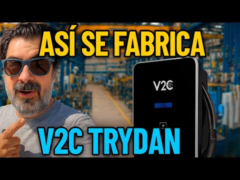 How an electric car charger is made | Trydan V2C Factory