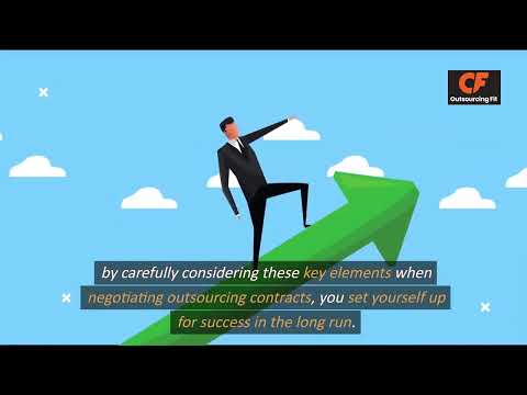 What Key Elements Should Companies Consider When Negotiating Outsourcing Contracts?