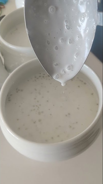 Yum Yum Sago dessert with coconut milk 🥥 @HannaCuisine