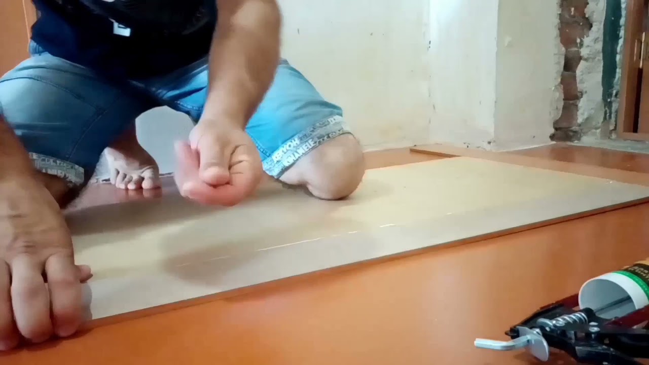 Монтаж и соединение широких дверных доборов, в проем несущей стены ...