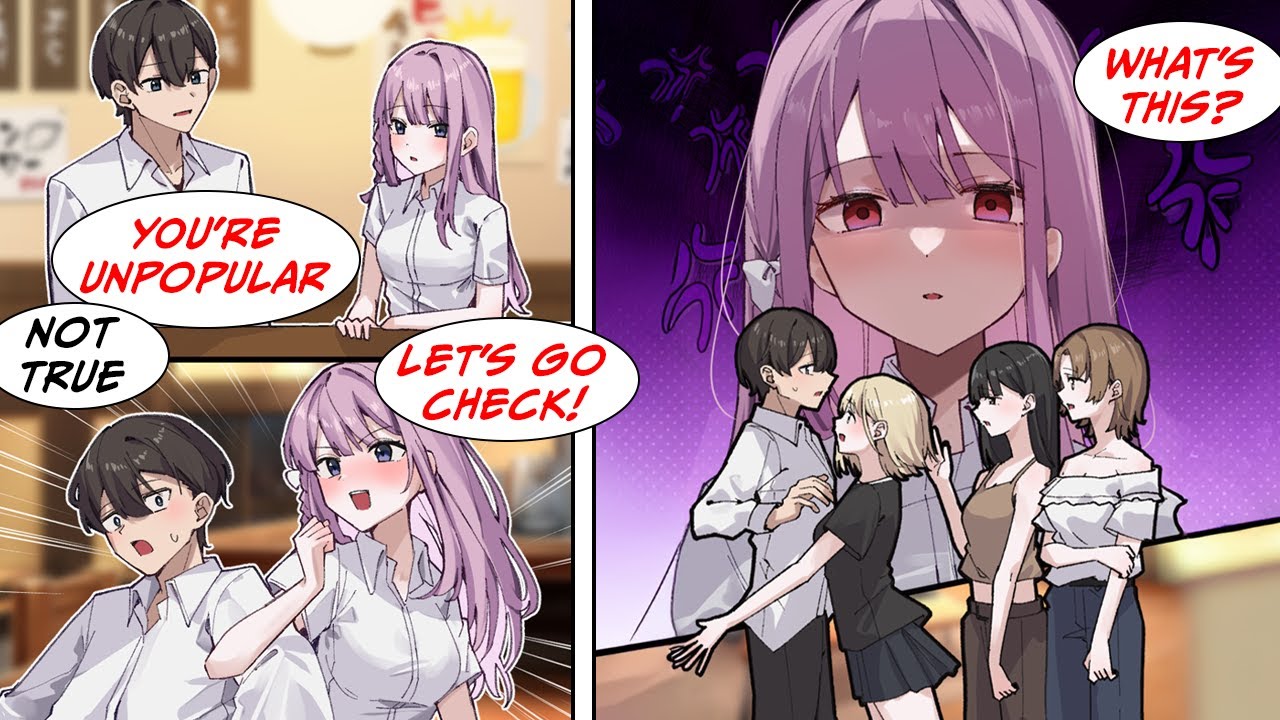 [Manga Dub] I Brag About Girls at My Place to Impress Her... She Visits and Finds Three Really There