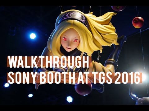Walkthrough: Sony Booth at TGS 2016