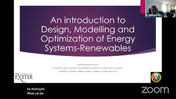 AN INTRODUCTION TO DESIGN, MODELLING, AND OPTIMIZATION OF ENERGY SYSTEM-RENEWABLES