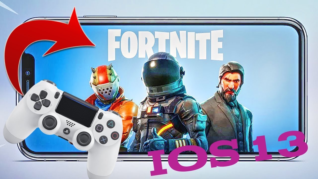 How To Play Fortnite Mobile with PS4 Controller on IOS 13 - YouTube