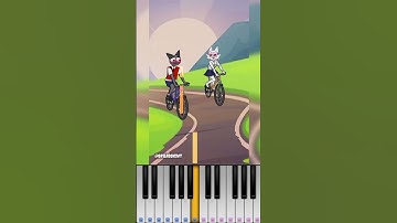 Squid game 2 DIET story (Player 230 x Player 196) 😅 @Opilasokewt - Piano Tutorial