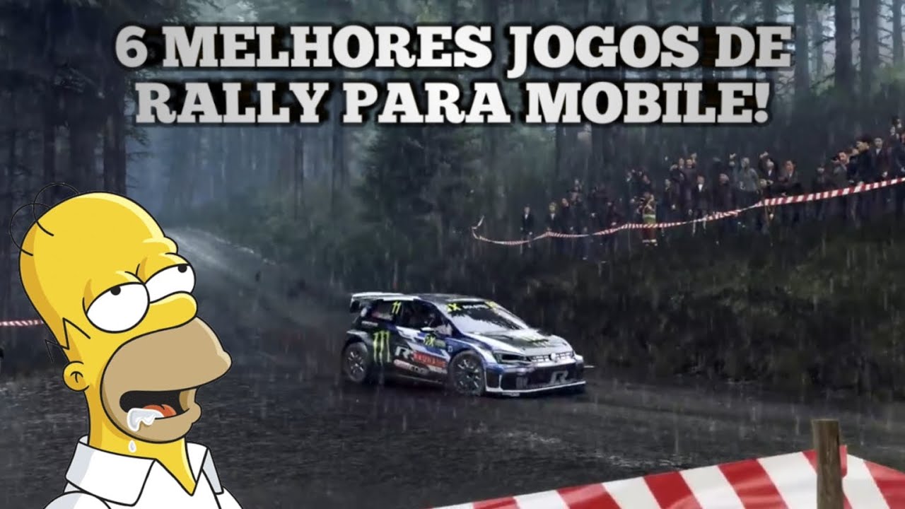 OS 6 MELHORES JOGOS DE RALLY PARA MOBILE! - PRATEADO XD