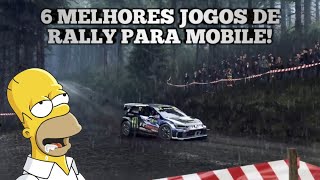 OS 6 MELHORES JOGOS DE RALLY PARA MOBILE! - PRATEADO XD screenshot 5