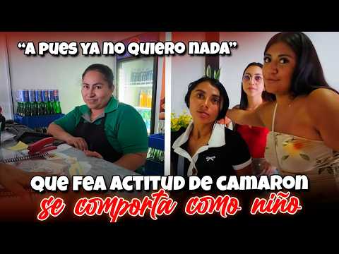 Que vergüenza pasamos por Camaron, encargamos pupusas y por un comentario de Kaysi se enojo y se fué