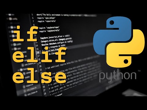 Video: Python-da IF ifadələrini necə istifadə edirsiniz?