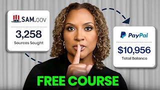 FREE 90 Min Course | How To Win Your 1st Contract with Sam.gov Sources Sought